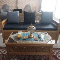 مبل سنتی و تخت سنتیsa1144|مبلمان خانگی و میز عسلی|خمینی‌شهر, |دیوار