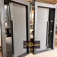 درب ضد سرقت بتن ،لابی درب اتاق، کرکره برقی کد P015