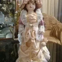 عروسک سرامیکی 40سانتی