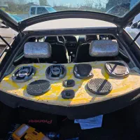 زانتیا ۸۱ سیستم صوتی سنگین|خودرو سواری و وانت|رشت, لاکانی|دیوار