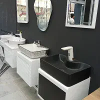 روشویی کابینتی تمام pvc|لوازم سرویس بهداشتی|اهواز, کمپلو جنوبی|دیوار