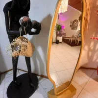 ایینه خمیده چوب بلوط