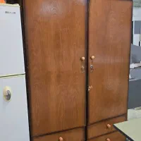 کمد چوبی دوقلو