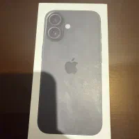 آیفون ۱۶ آکبند مشکی ۱۲۸gb تک سیم و esim