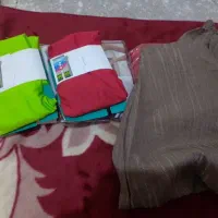 شلوار لگ نو درپنج رنگ مختلف و چند ست لباس خاب