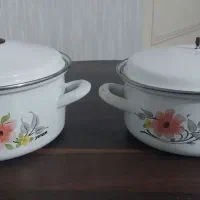 ۲عدد قابلمه لاآبی کارکرده
