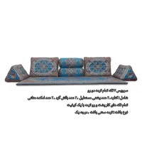 پشتی شاه نشین سنتی سفره هفت سین مدل ۱۲ رنگ