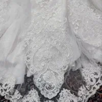 لباس عروس دنباله دار|لباس|خرم‌آباد, |دیوار