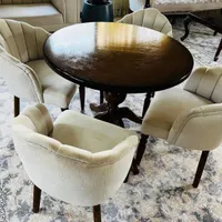 میز ناهارخوری و صندلی نونو استفاده نشده 4 نفره