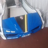 تخت ماشینی کمدسه تیکه در حد نو نو|تخت و سرویس خواب|کرج, شهرک نهال و بذر|دیوار