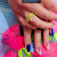 انگشتر طلاروس مشابه طلا رنگ ثابت با ضمانت رنگ