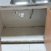 ۹ متر کابینت بدنه فلز در ام دی اف وسینک و هود وشیر|مصالح و تجهیزات ساختمان|اصفهان, شهرستان|دیوار