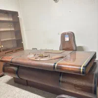 میز دفتر کار از چوب گردو|مبلمان اداری|بابل, |دیوار