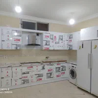 کابینت چوب رنگ کبریتی