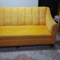 مبل سه تیکه نه نفره|مبلمان خانگی و میز عسلی|رشت, رودباری|دیوار