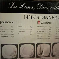 سرویس غذاخوری ۱۴۳ پارچه برند Hi-Lux