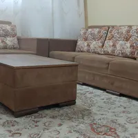 مبل راحتی ۸ نفره زیبا و راحت با قابلیت تغییر چینش|مبلمان خانگی و میز عسلی|تهران, حکیمیه|دیوار