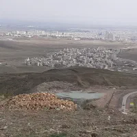 زمین بام شهر قزوین ۵۰۰متر بالای شهرک عظیمیه ویوشهر|فروش زمین و ملک کلنگی|قزوین, |دیوار