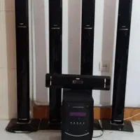 اسپیکر سینما در خانه کاملا سالم و خیلی کم استفاده