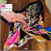 روسری ساتن و حریر