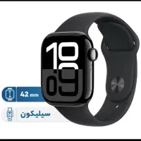 اپل واچ سری ۱۰ سایز ۴۲ جت بلک|لوازم جانبی موبایل و تبلت|رشت, سعدی (تختی)|دیوار