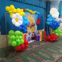 طراحی بادکنک آرایی جشن شکوفه ها ،تولد|خدمات پذیرایی، مراسم|قم, زنبیل آباد|دیوار