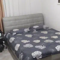 فروش فوری تخت چرم کاملا سالم|تخت و سرویس خواب|رشت, حومه رشت|دیوار