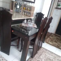 میز ناهار خوری سالم شیش نفره|میز و صندلی غذاخوری|شاهینشهر, گرگاب|دیوار