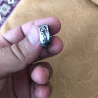 حلقه جنس استیل عقرب نشان