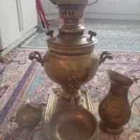 سماور ذغالی ۳گل قدیمی