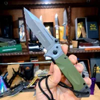 *مجموعه چاقو گلد* تاشو برونینگ تکاوری