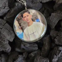 گردنبند با عکس و مو شما