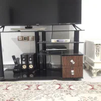 میزتلوزیون شیشه