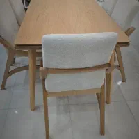 میز نهار خوری ۶نفره چوب راش سفارشی