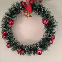 کریسمس، اکسسوری کریسمس،حلقه آویز کریسمس