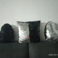 کوسن پولکی  دو رنگ