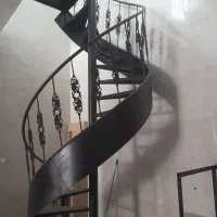 پله پیچ مدرن|خدمات پیشه و مهارت|قم, نیروگاه|دیوار