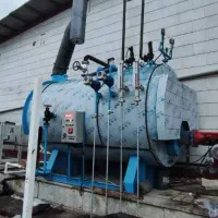 دیگ بخار/ روغن داغ با تمامی تجهیزات