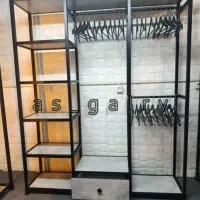 رگال شلف دار فلزی برای فروشگاه پوشاک|لباس|شیراز, فرگاز|دیوار