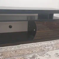 میز تلویزیون ۲تیکه ترکیه درحد نو