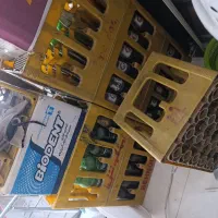 جعبه و شیشه نوشابه