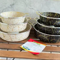 تابه های سه تایی طرح ماربل
