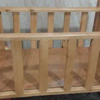 ۱عدد گهواره کودک چوبی در حد نو