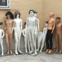 یازده عدد مانکن بچه گانه پنج و پانصد