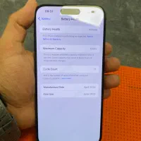 باتری 100% iPhone 15 proMax