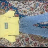 لباس دخترانه خارجی بیرونی پایبزه سایز۴۰