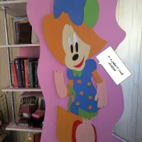 تخت و پاتختی و کمد لباس دخترانه