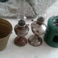 گردسوز چراغ برنجی قدیمی