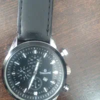 ساعت مچی مردانه مشکی جنس TIMEZONE
