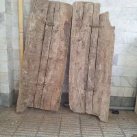 ۲. لت درب قدیمی چوبی|صنایع دستی و سایر لوازم تزئینی|سبزوار, فرهنگیان|دیوار